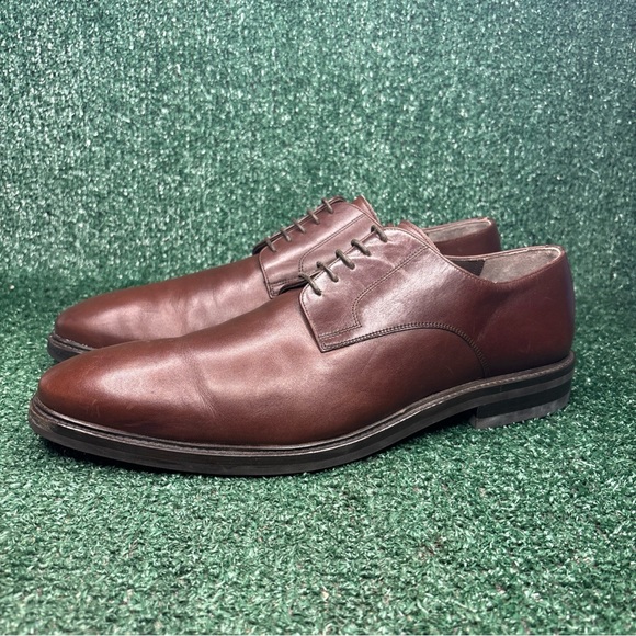 Bally Shoes Size 11.5 Brown Calf Leather Oxfords Made in Switzerland - Excellent main image 5